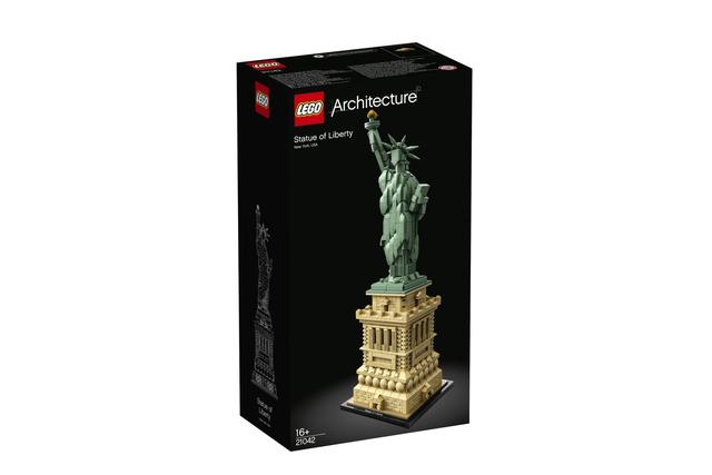LEGO将推中国长城及美国自由神像积木模型